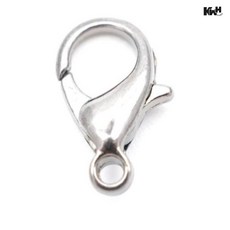 랍스터고리 실버 비즈공예부자재 50개입 가방키링 DIY, 상세페이지 참조, 1개