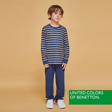 베네통 베네통키즈 피치 남아 원마일웨어 상하의 2종 네이비 BNBES4O10T 2966717