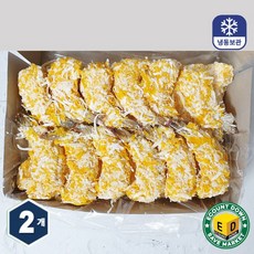 코코넛 쉬림프 대용량 새우튀김 (25g x 40미), 2개, 1kg