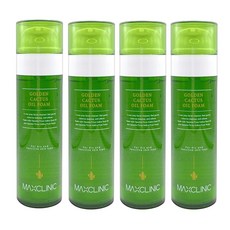 [2024최신상] 맥스클리닉 골든선인장 오일폼 1+1+1+1, 4개, 110g