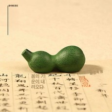 거북이 책문진 주철 종이홀더 펜 모양 종이 누름쇠 서예 생선 황동 브러시 장식품 작은 받침, 1개, 기본 색상