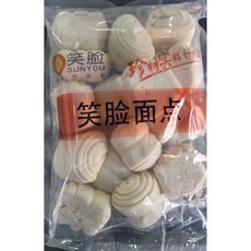 천구중국식품 식소프트 나이샹 화권 꽃빵 (소) 화좬, 600g, 2개