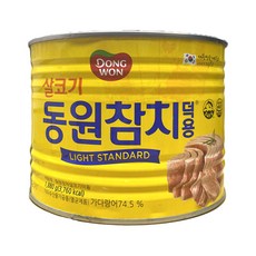 동원참치 살코기 라이트 스탠다드 덕용, 1.88kg, 2개 1.88kg, 2개