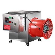 축사히터 열풍기 비닐하우스 온실 축사 전기열풍기 온풍기, 스테인리스 10KW 380V+덕트20m