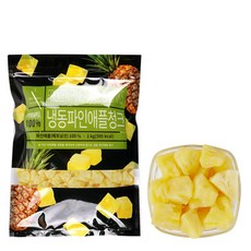 딜라잇가든 냉동 파인애플(베트남), 1kg, 3개