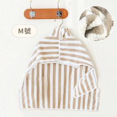 寵物浴袍 寵物浴巾 寵物吸水浴袍 狗浴巾 貓浴巾 寵物毛巾 速乾吸水巾 吸水浴巾, 1個, 【質感卡其M】建議30kg內, 卡其