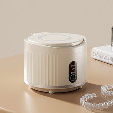 【小山】牙套清洗機 UV紫外線殺菌, 1個, 白色