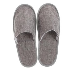 BESPORTBLE 일본 스타일 휴대용 접이식 슬리퍼 실내 여행 경량 신발 리넨 색상 쉬운 세척 및 공간 절약형 디자인