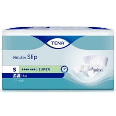 TENA 添寧 男女通用 Slip Super成人紙尿褲 成人尿布/墊, S號, 30入, 1包