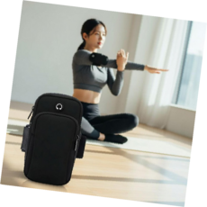 스포츠팔뚝파우치 운동용 밀착형 가방 손목 스트랩 조절 가능한 휴대용 아이템