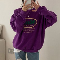 마이쏭 여성 빅사이즈 양기모맨투맨 MACK오버핏맨투맨(양기모)