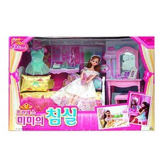 여아완구 공주 인형의집 미미의침실 크리스마스선물 3살 5살 인형놀이 4살, 1개