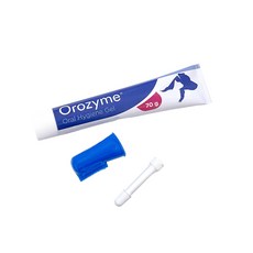 寵咪咪小舖 害淨 犬貓免洗牙膏(70g) orozyme, 1個
