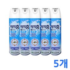 해피홈 에어로솔 수성 무향 500ml X 5개