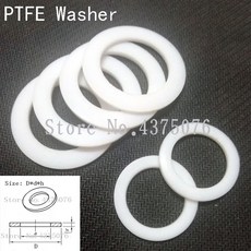 PTFE 가스켓 플랫 와셔 플랜지 ID OD CS용 고온 부식 방지 두께 2mm 6mm ~ 00mm, 80x95x2mm 1pcs, 1개