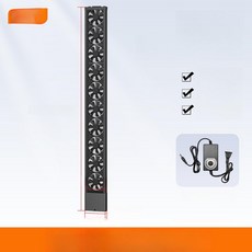 이든아카이브 무타공환풍기 이동식 가정용 주방 식당, 확장형 151-161cm 수출용 대형 10개, 기본 색상