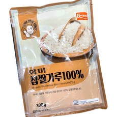 화미제당 찹쌀 가루 300g 25개 찹쌀 가루 업소용 대용량