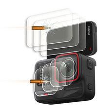 인스타360 Ace Pro 2 액정 & 렌즈 강화유리 방탄필름 3매, 3개