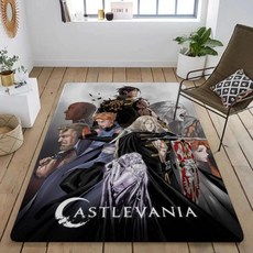 애니메이션 게임 도어 매트 세탁 미끄럼 방지 거실 소파 의자 지역 주방 러그