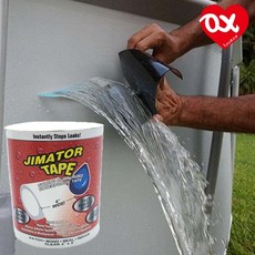 구멍 난 곳 메꾸는 방수 테이프 깨진곳 물통 호스 배관 누수 틈새 매꾸기 물 새는곳 보수 수리 초강력 다목적방수테이프, 1개
