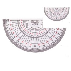 반원분도기 18cm 각도재기 목공각도자