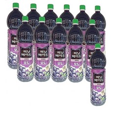 미닛메이드 포도 40% 1.5L X 12병