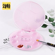 10구 미니 팔레트 10구미니팔레트 미술용팔레트 휴대팔레트, 1개, 상세페이지 참조