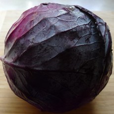 국내산 적채(적양배추) 1통, 1개