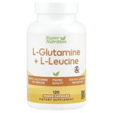 슈퍼뉴트리션 L 글루타민 류신 로이신 120캡슐 Glutamine Leucine, 1개, 120정