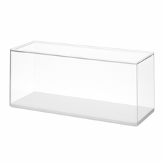 透明壓克力模型公仔展示盒 防塵階梯式收納盒 玩具收藏盒, 1套