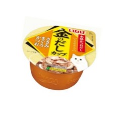 이나바 금빛육수 컵 닭가슴살 참치 가다랑어 70g 노묘간식 고양이간식 노령묘간식