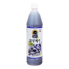 푸드올마켓_ 청솔 블루베리 835ml, 1개