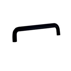메가디자인 ㄷ자 봉 손잡이 나사간격 160mm 흑색 문고리, #바로구매하기, 1개