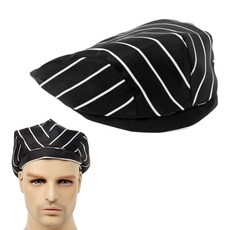 OW 베레모 주방모자 유니폼 요리 카페 블랙화이트 위생 급식