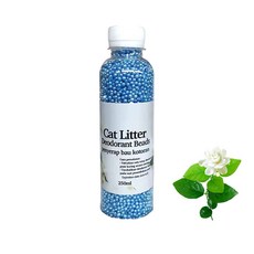 【CHL】貓砂除臭珠 適用各種貓砂 淨味因子 消臭晶體 多款香味 250ml 活性碳 毛孩使用 寵物用品, 1個, 茉莉