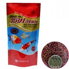 메온셀 레인보우 구피플레이크 250ml+100ml 각 1개 먹이 사료 밥