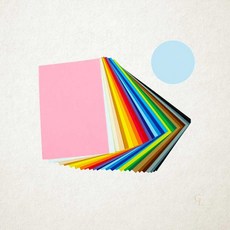 칼라펠트 비접착 파스텔하늘 45x30 봉제 재료 청양 1개입