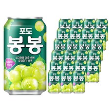 해태htb 포도봉봉, 340ml, 24개