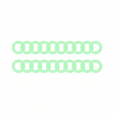 야간 안전 캠핑 야광 링 20p 담아두리 야광팔찌 야간낚시, 1단, 20개, 기본