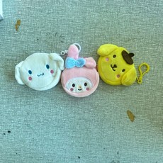 簡約純色隨身零錢包耳機數據線收納小包口紅袋大容量便攜月事包女