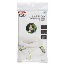 美國 OXO tot 隨行兩用馬桶專用清潔袋 10入, 1個