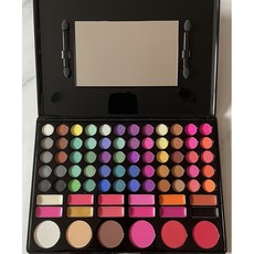 IU SHOP 附發票 78色綜合彩盤組 (眼影 唇彩 腮紅 修容) 綜合彩妝組 合格中標 美容乙丙級考試檢定彩盤, 1個