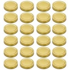 골드 메이슨 병 뚜껑 6개 70mm/2.76인치 레귤러 마우스 플레이트 캡 누출 방지 통조림 병용 프리미엄 양철판 소재 우수한 밀봉 (6), 15