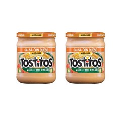 Tostitos Dips 토스티토스 미디엄 리얼 치즈 딥 소스 15oz 2팩