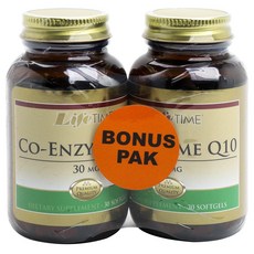 LifeTIME 輔酶Q10軟膠囊 30mg, 1組, 60顆