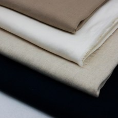 면 20수두께감조직물 4종, 145cm x 90cm 1마, 베이지, 1개