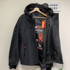 極度乾燥 Superdry Flex Snow 滑雪夾克，防水透氣，薄款風衣外套, 1個