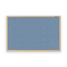 [보드뱅크]패브릭 게시판(핀용) 60x45 무늬목프레임(미송신형)