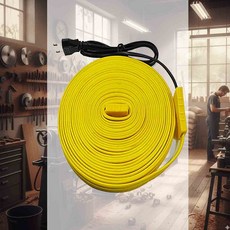 노란열선 일반형 1M 전기열선 동파방지기선 결빙방지 야외수도꼭지 겨울철계량기 옥외수도관