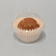 [렛츠베이킹] 두쫀쿠용기 55~65g 다용도 컵, 1세트, 10개입